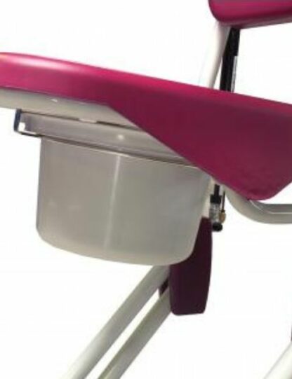 Bucket for shower chair
