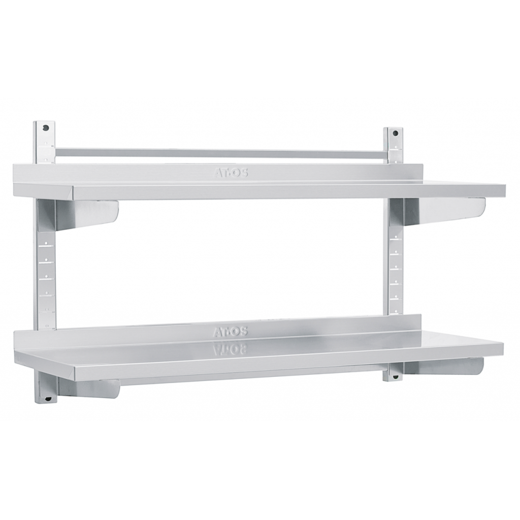 2Shelf Stainless Steel Wall Mounted Shelf Reval Group